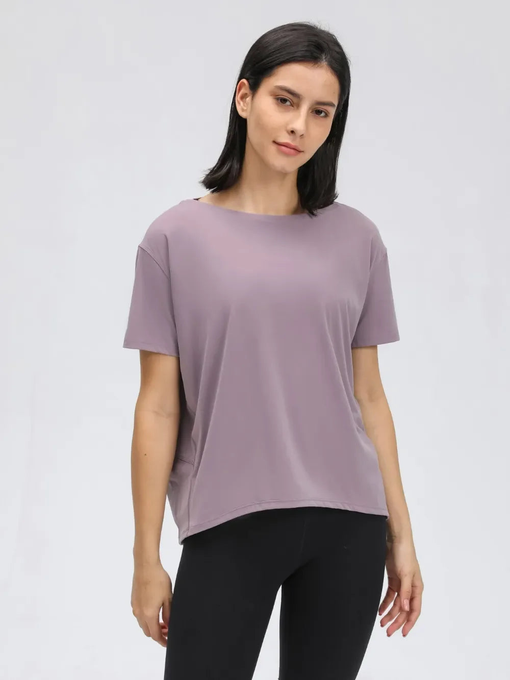 Millennia Round Neck Short Sleeve Active T-Shirt - tif-shop24.de