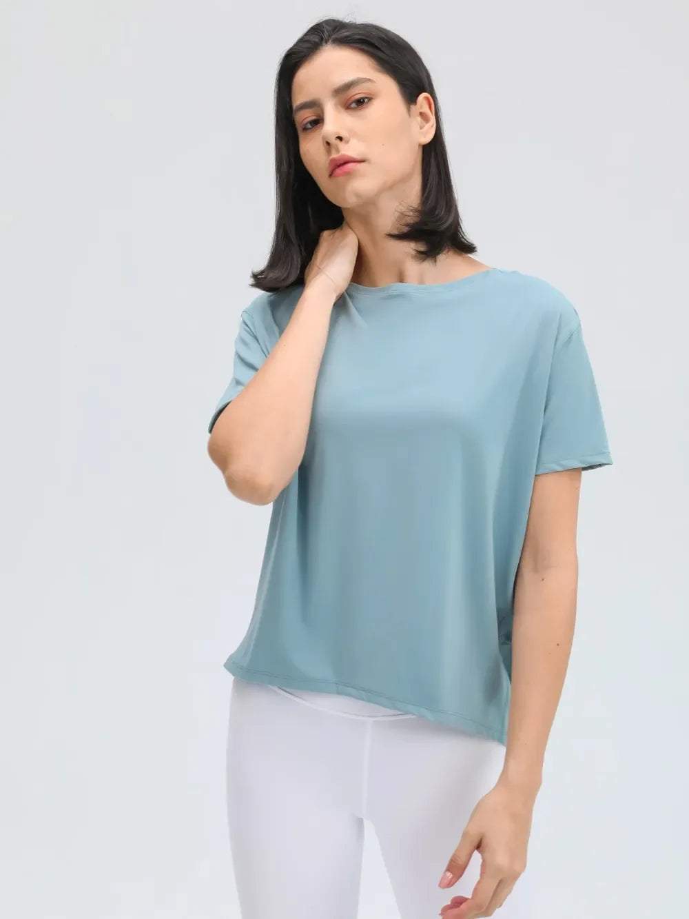 Millennia Round Neck Short Sleeve Active T-Shirt - tif-shop24.de