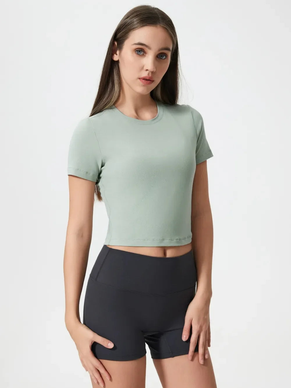 Millennia Round Neck Short Sleeve Active T-Shirt - tif-shop24.de