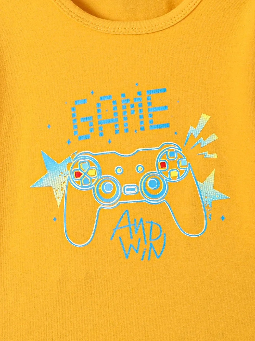 Kids Graphic Round Neck Long Sleeve Top and Pants Set - tif-shop24.de