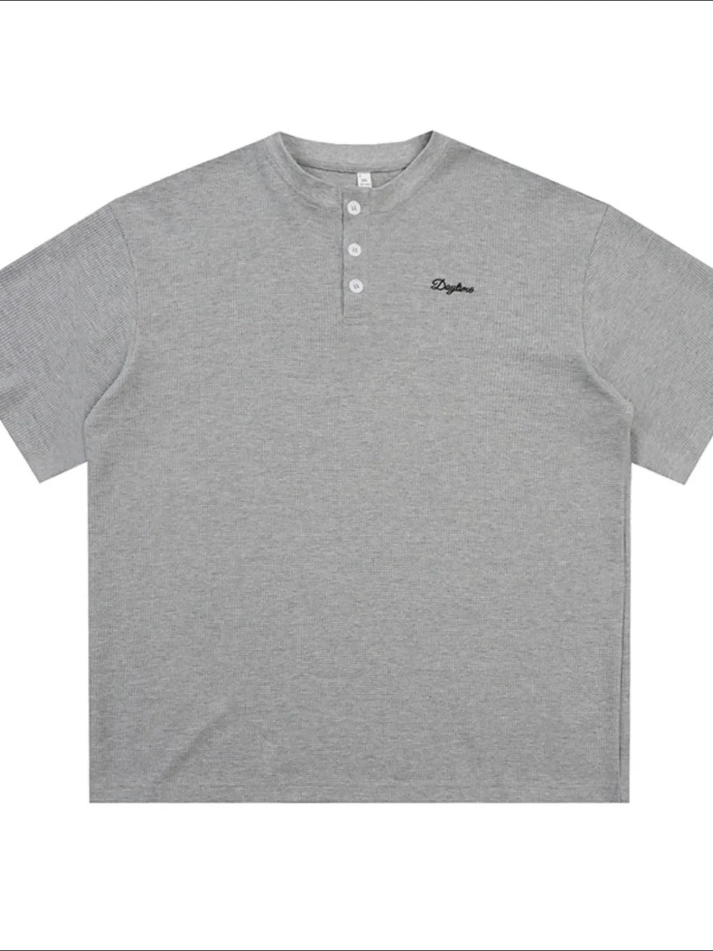 Men's Button Detail Half Sleeve Top - tif-shop24.de