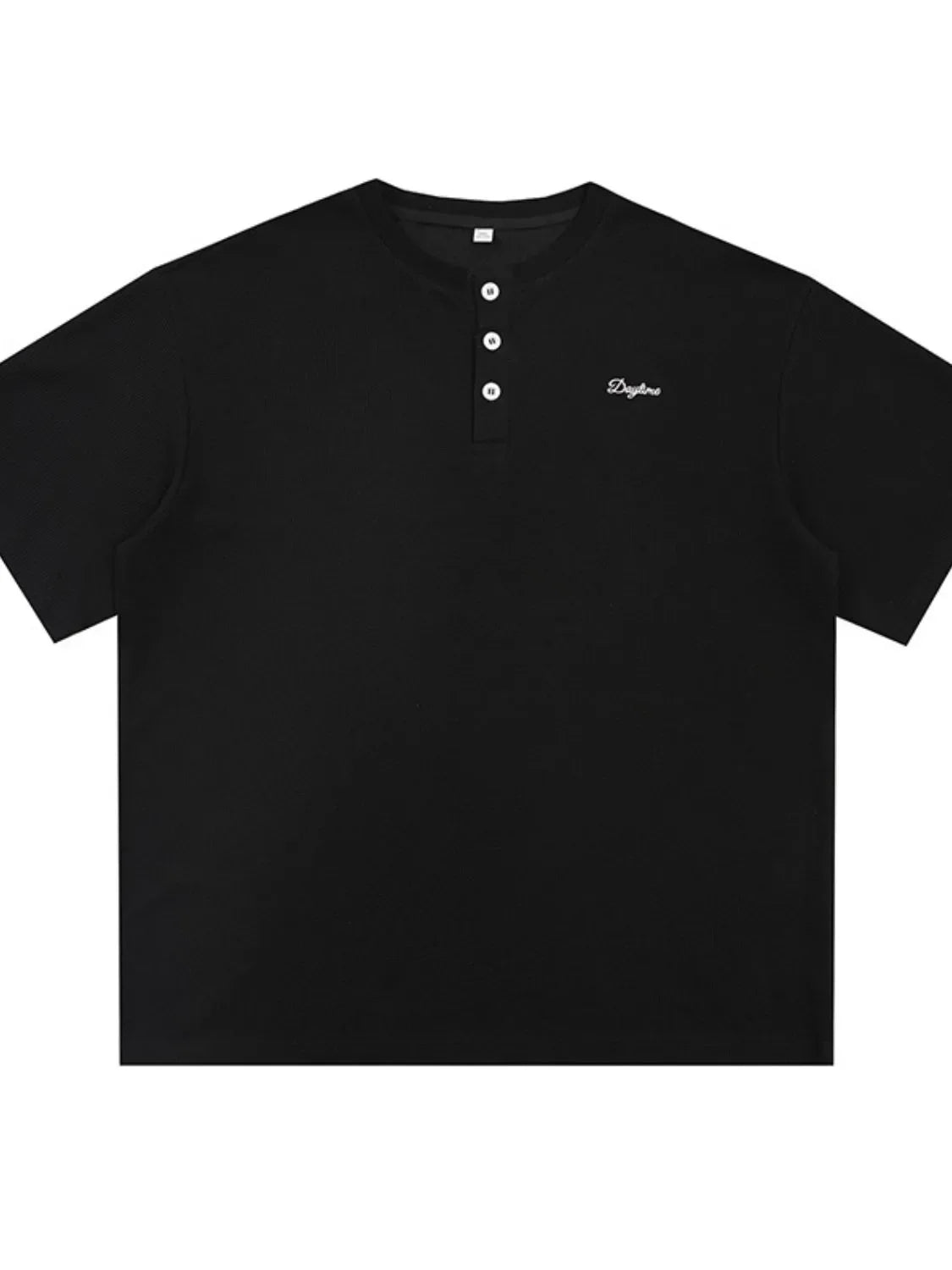 Men's Button Detail Half Sleeve Top - tif-shop24.de