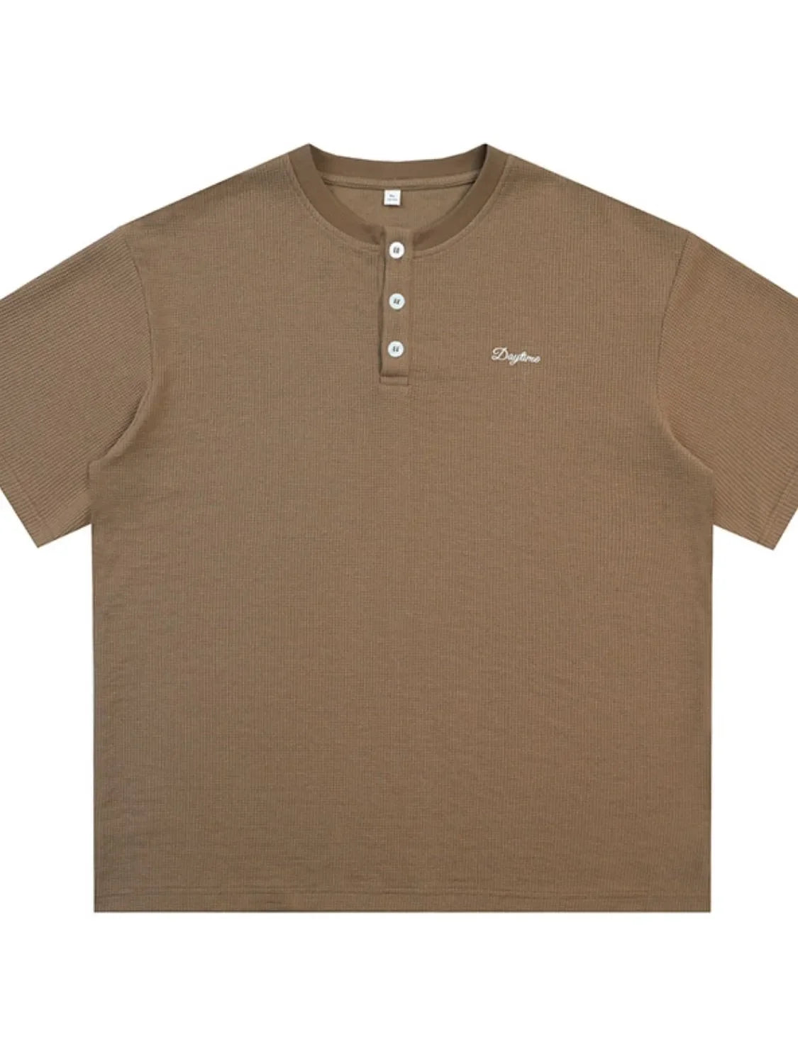 Men's Button Detail Half Sleeve Top - tif-shop24.de