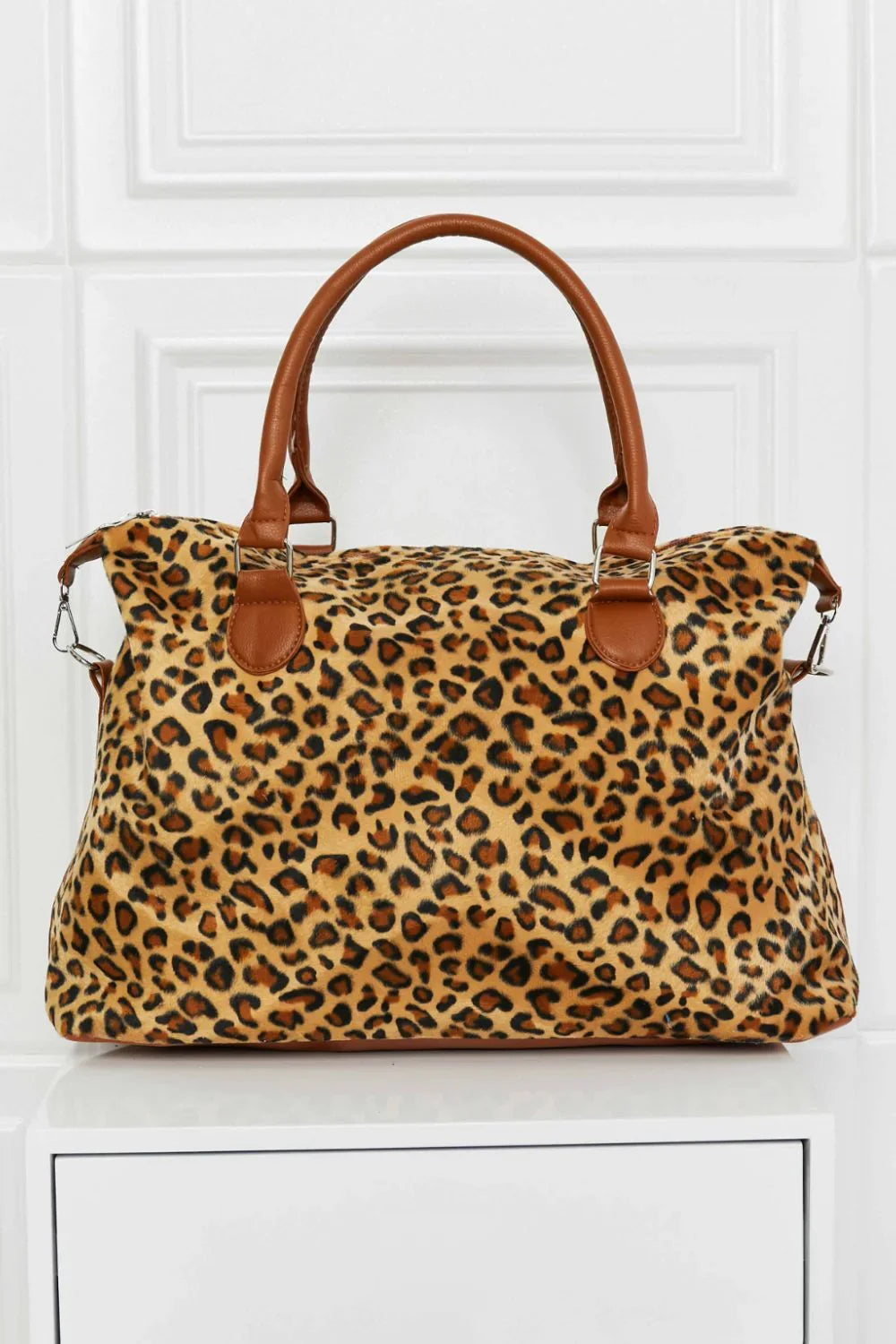 Animal Print Brushed Weekender Bag - tif-shop24.de