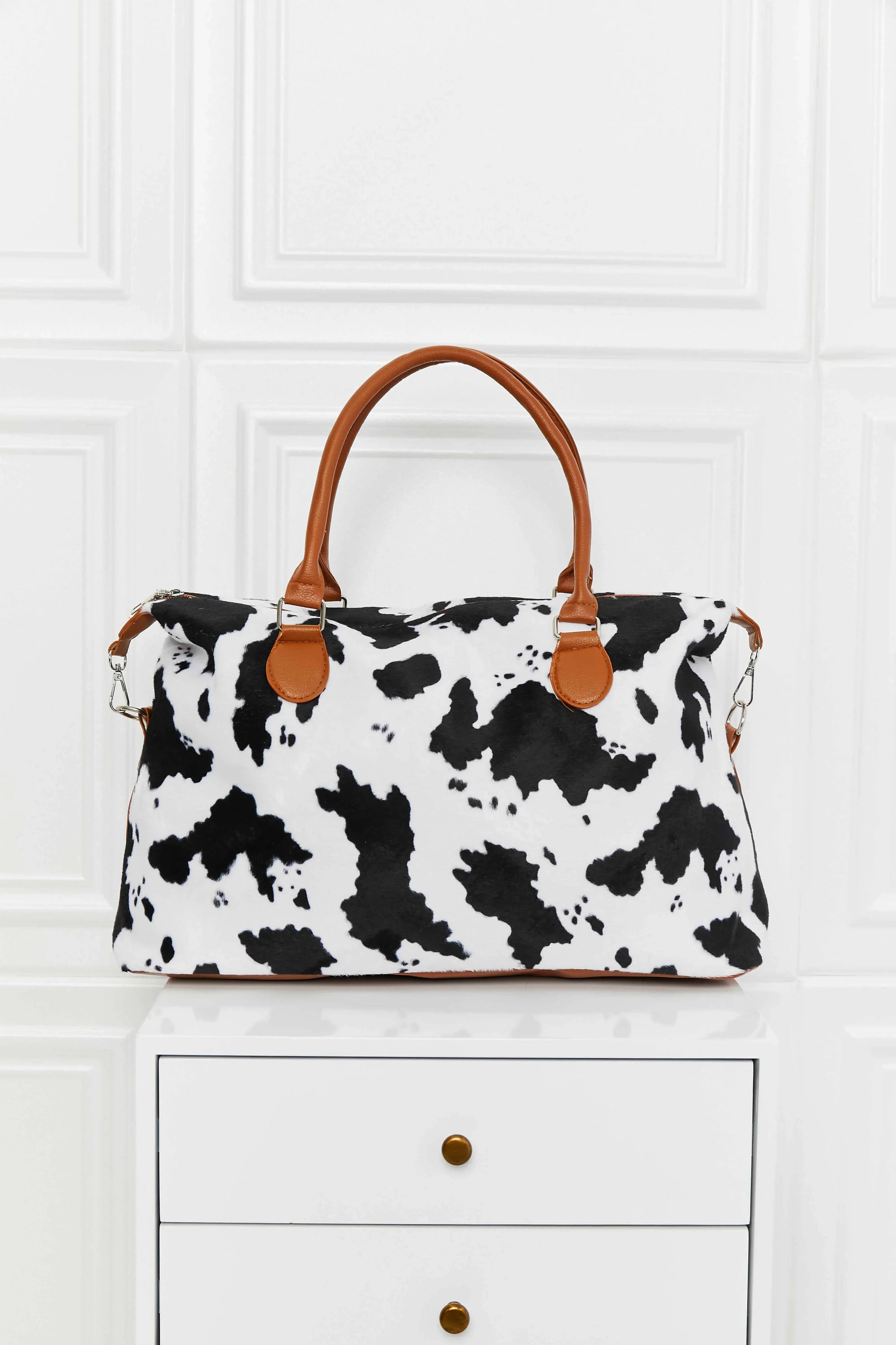 Animal Print Brushed Weekender Bag - tif-shop24.de