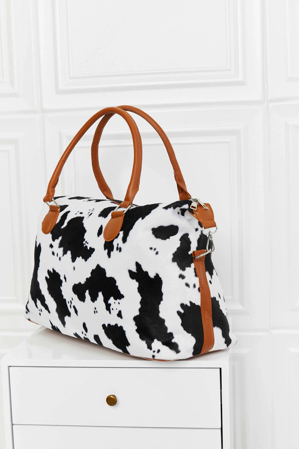 Animal Print Brushed Weekender Bag - tif-shop24.de