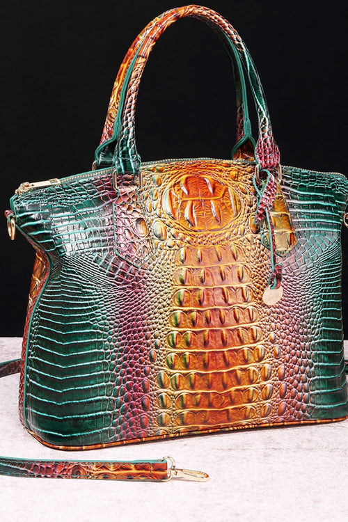 Gradient PU Leather Handbag - tif-shop24.de