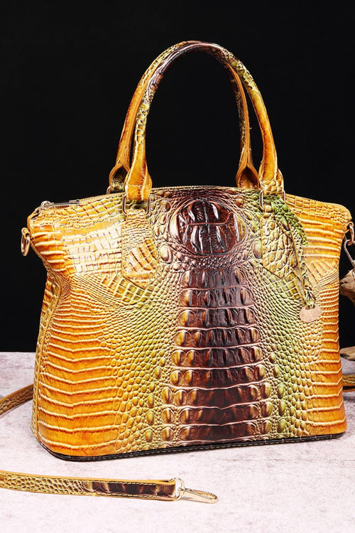 Gradient PU Leather Handbag - tif-shop24.de