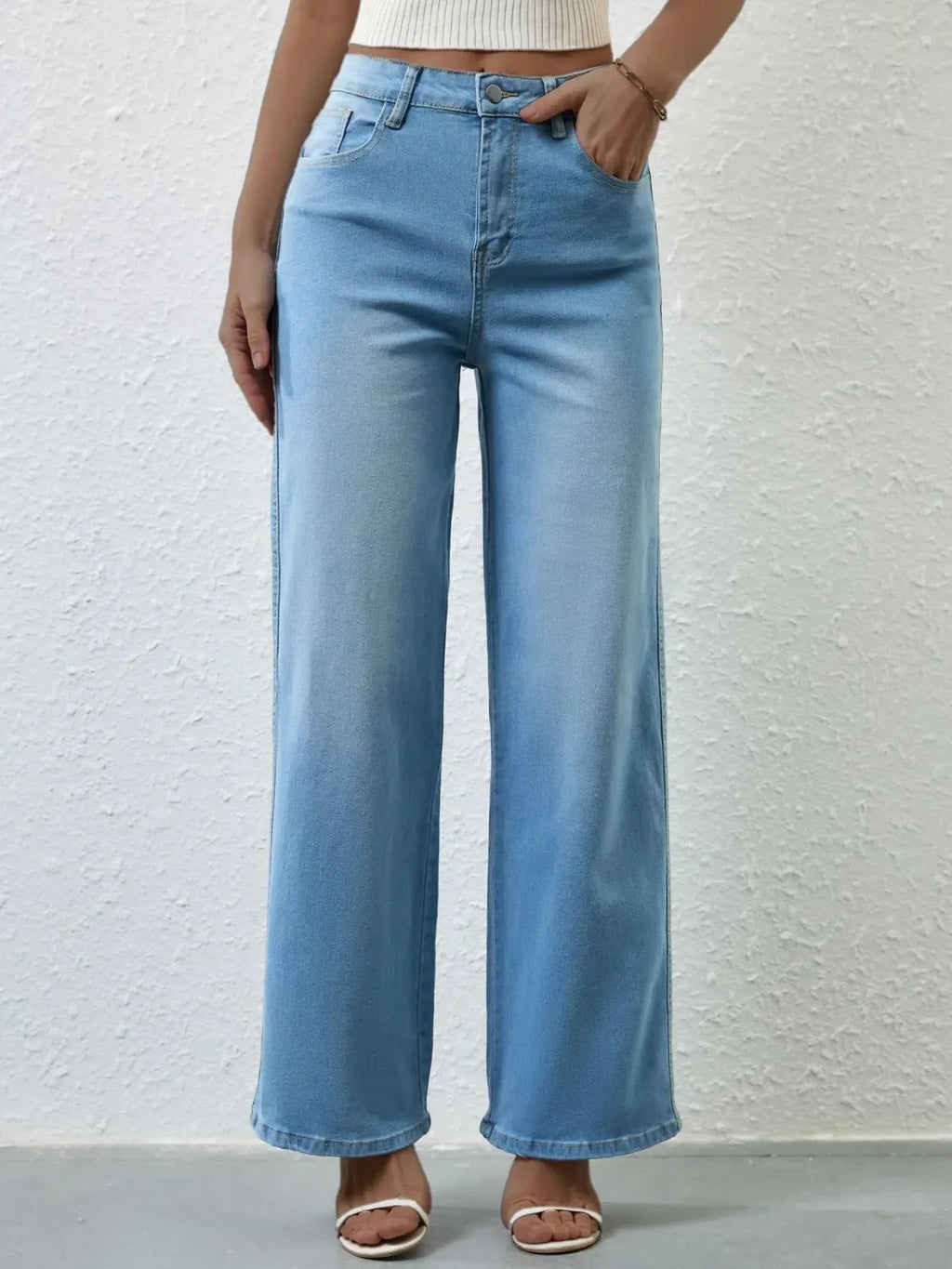 High Rise Wide Leg Jeans - tif-shop24.de