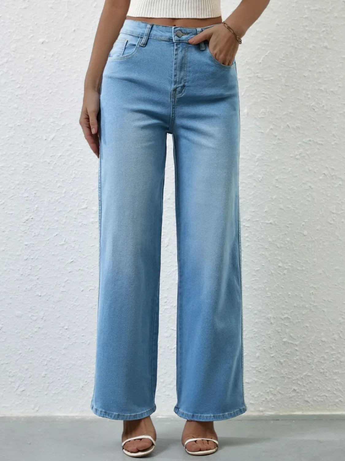 High Rise Wide Leg Jeans - tif-shop24.de