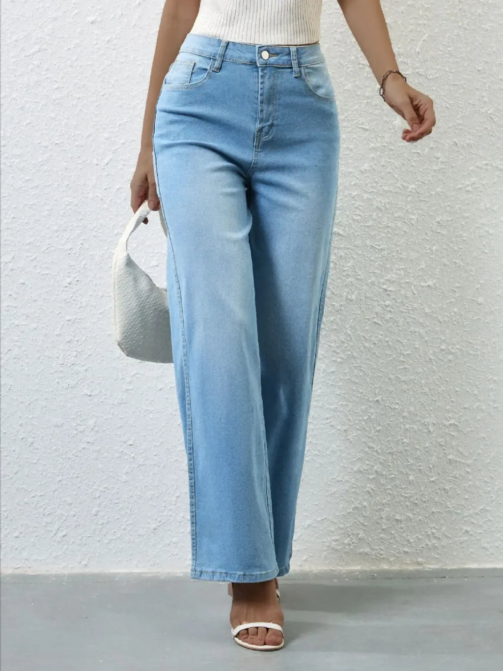 High Rise Wide Leg Jeans - tif-shop24.de