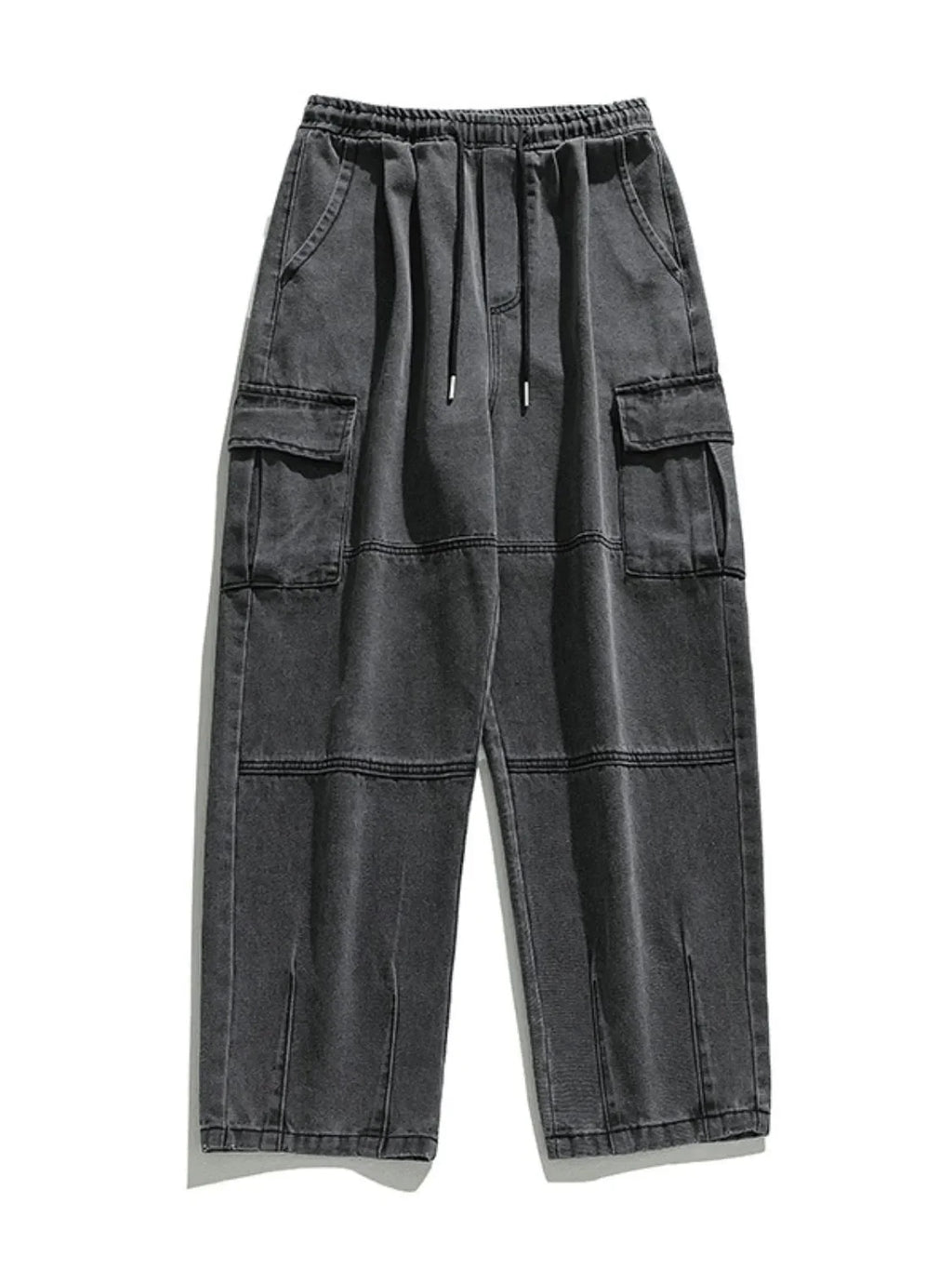 Men's Plus Size Baggy Jeans with Pockets - tif-shop24.de