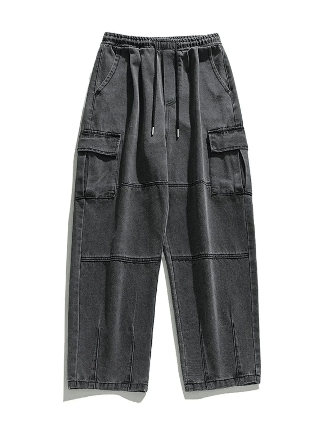 Men's Plus Size Baggy Jeans with Pockets - tif-shop24.de