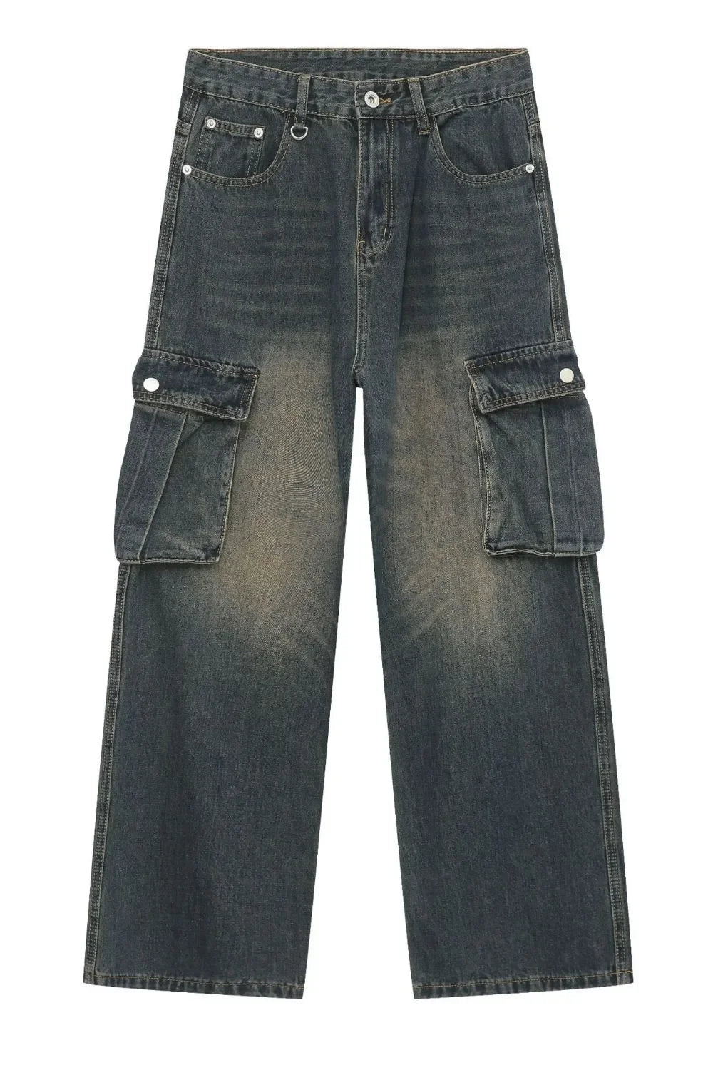 Men's Baggy Jeans with Cargo Pockets - tif-shop24.de