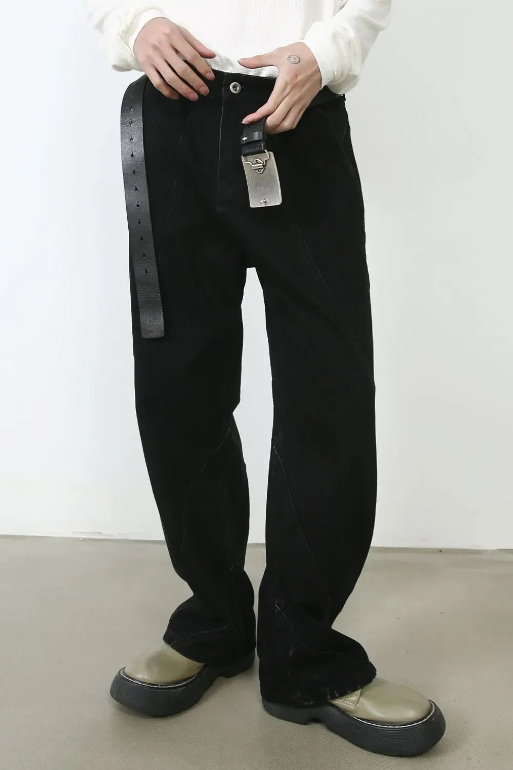 Men's Baggy Jeans with Pockets - tif-shop24.de