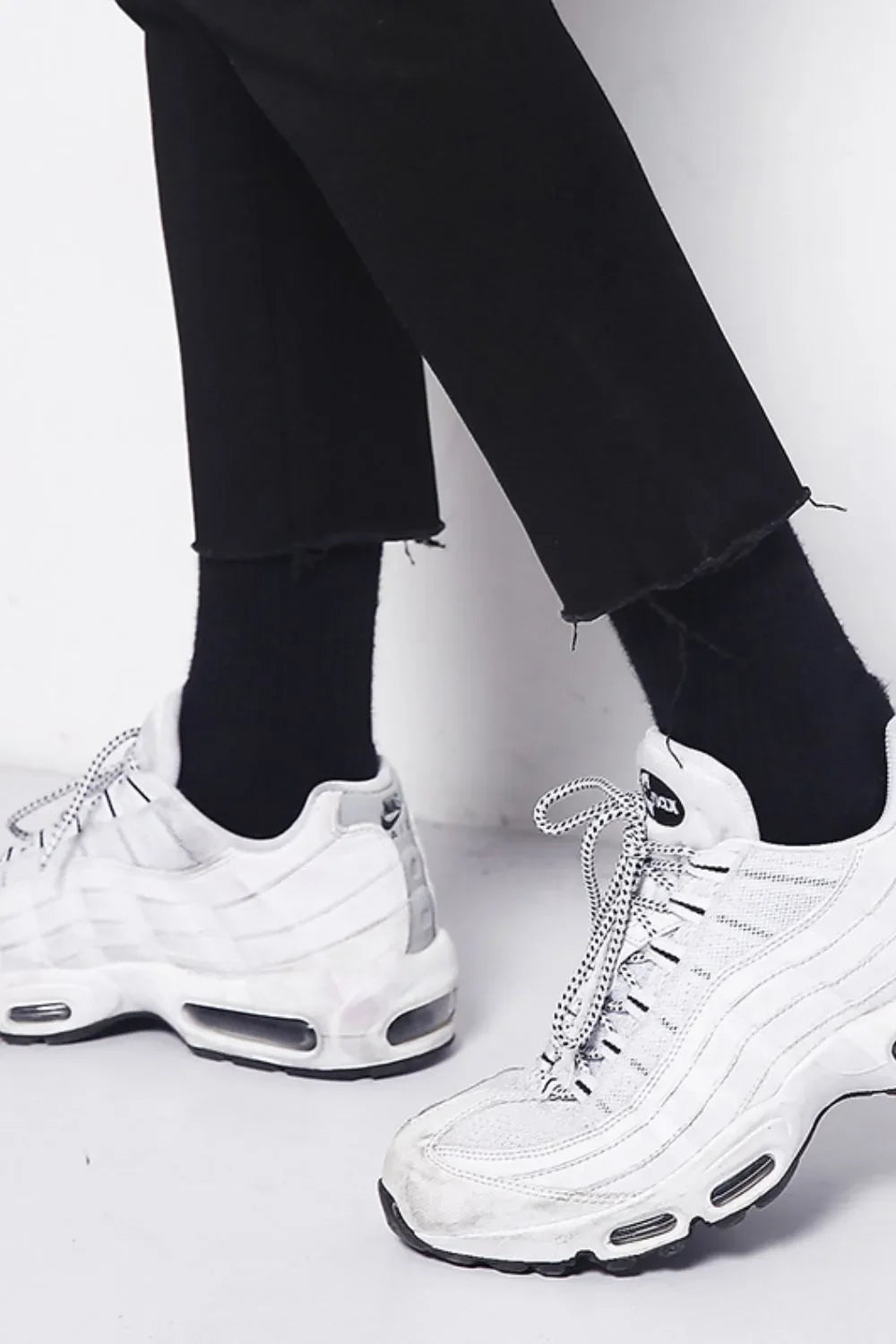 Men's Frayed Hem Skinny Jeans - tif-shop24.de