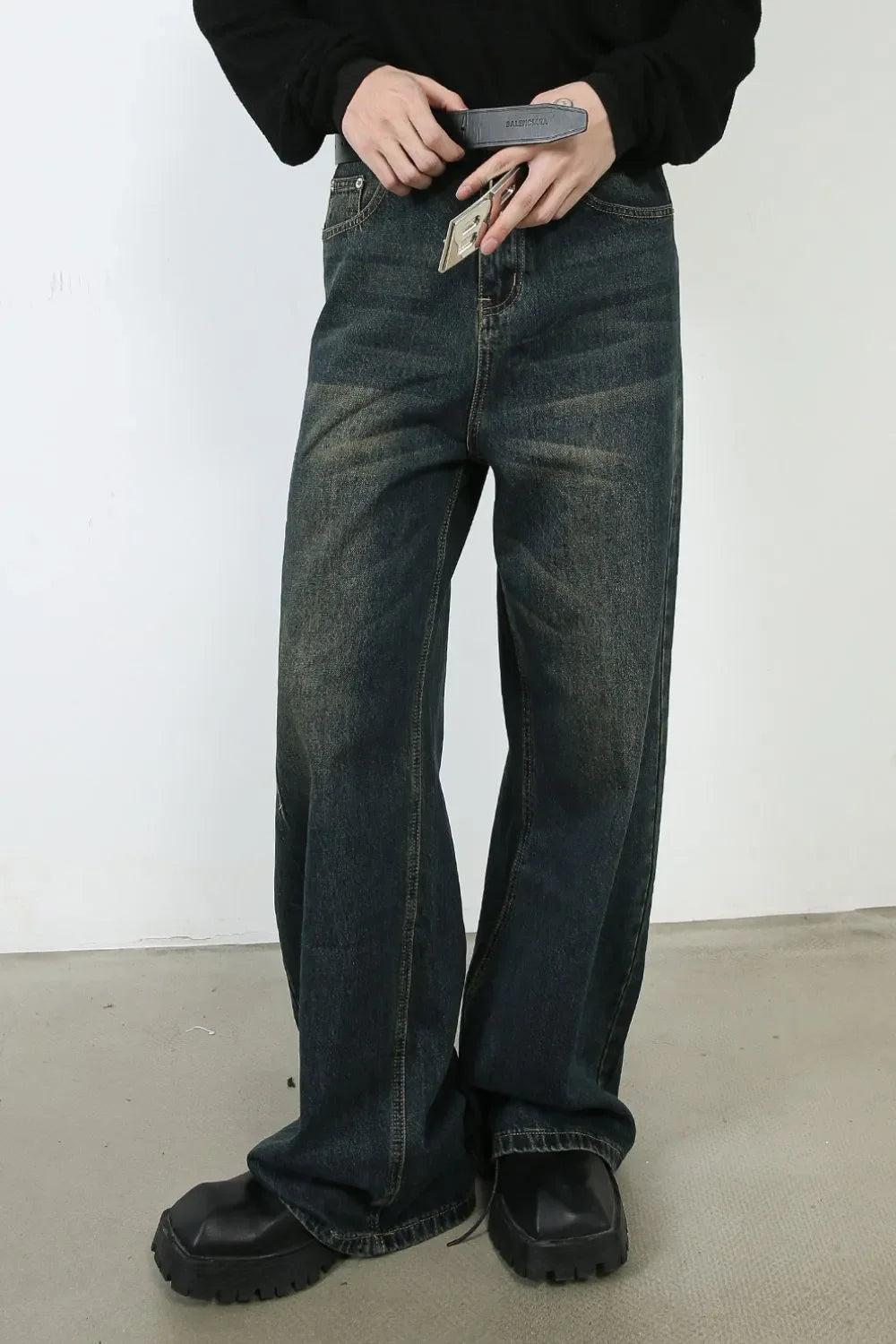 Men's Loose Fit Jeans - tif-shop24.de