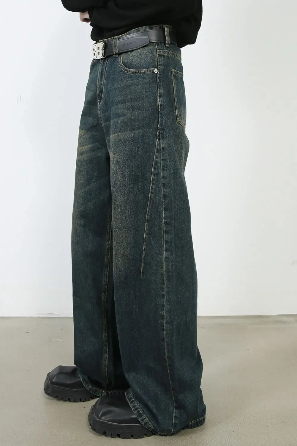 Men's Loose Fit Jeans - tif-shop24.de