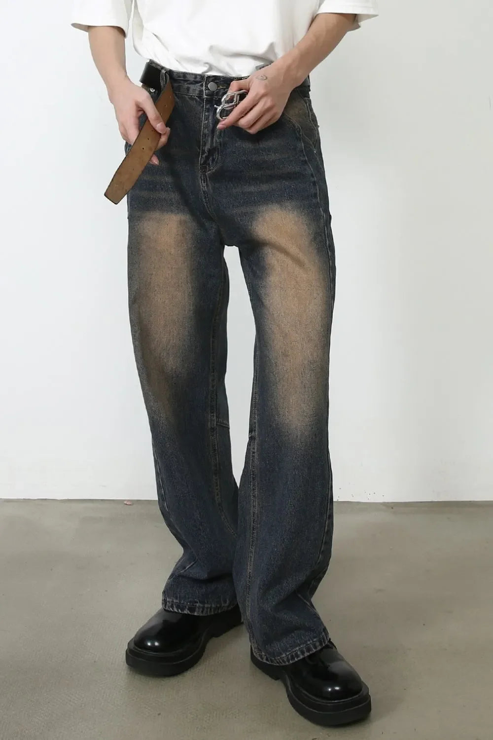 Men's Loose Fit Jeans - tif-shop24.de