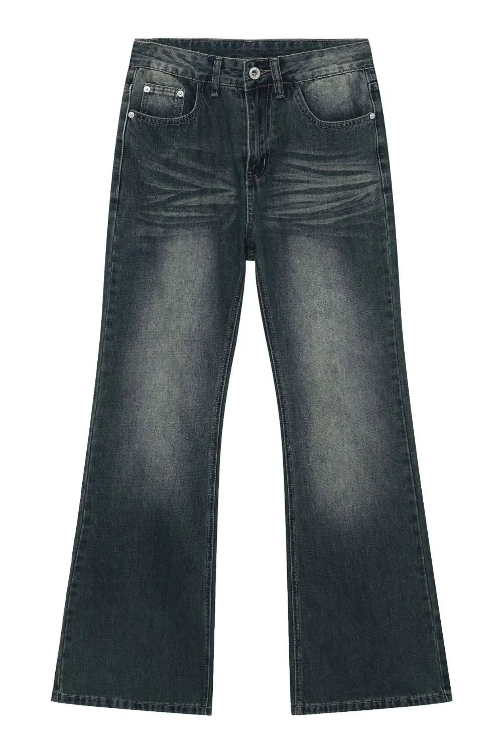 Men's Pocketed Bootcut Jeans - tif-shop24.de