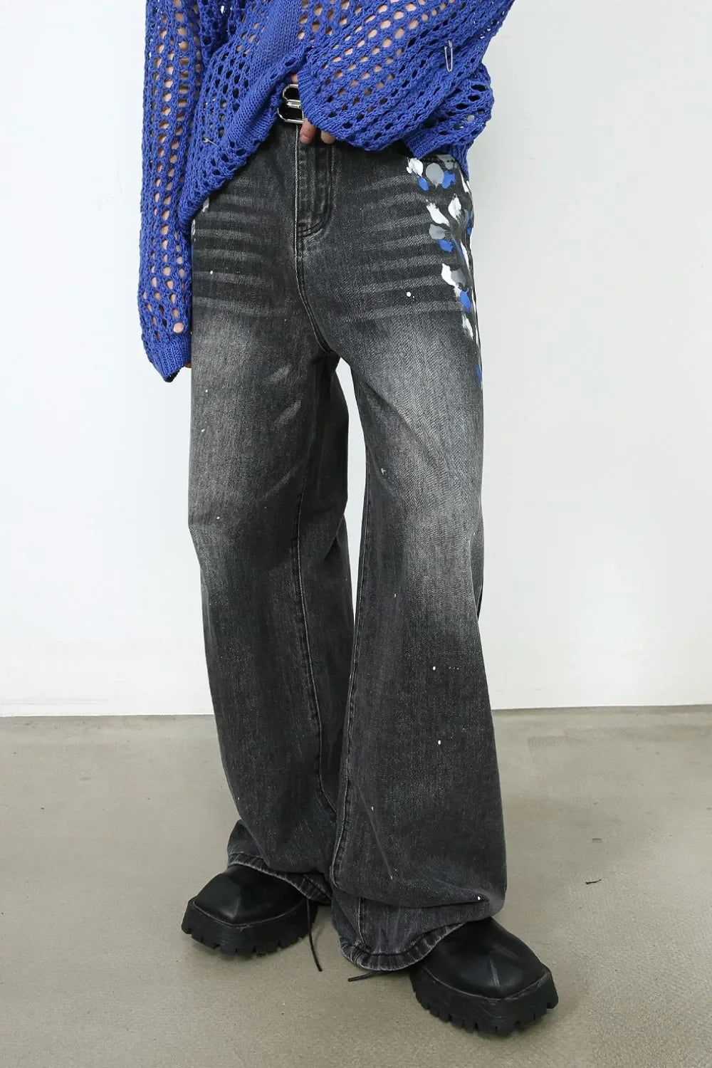Men's Wide Leg Jeans - tif-shop24.de