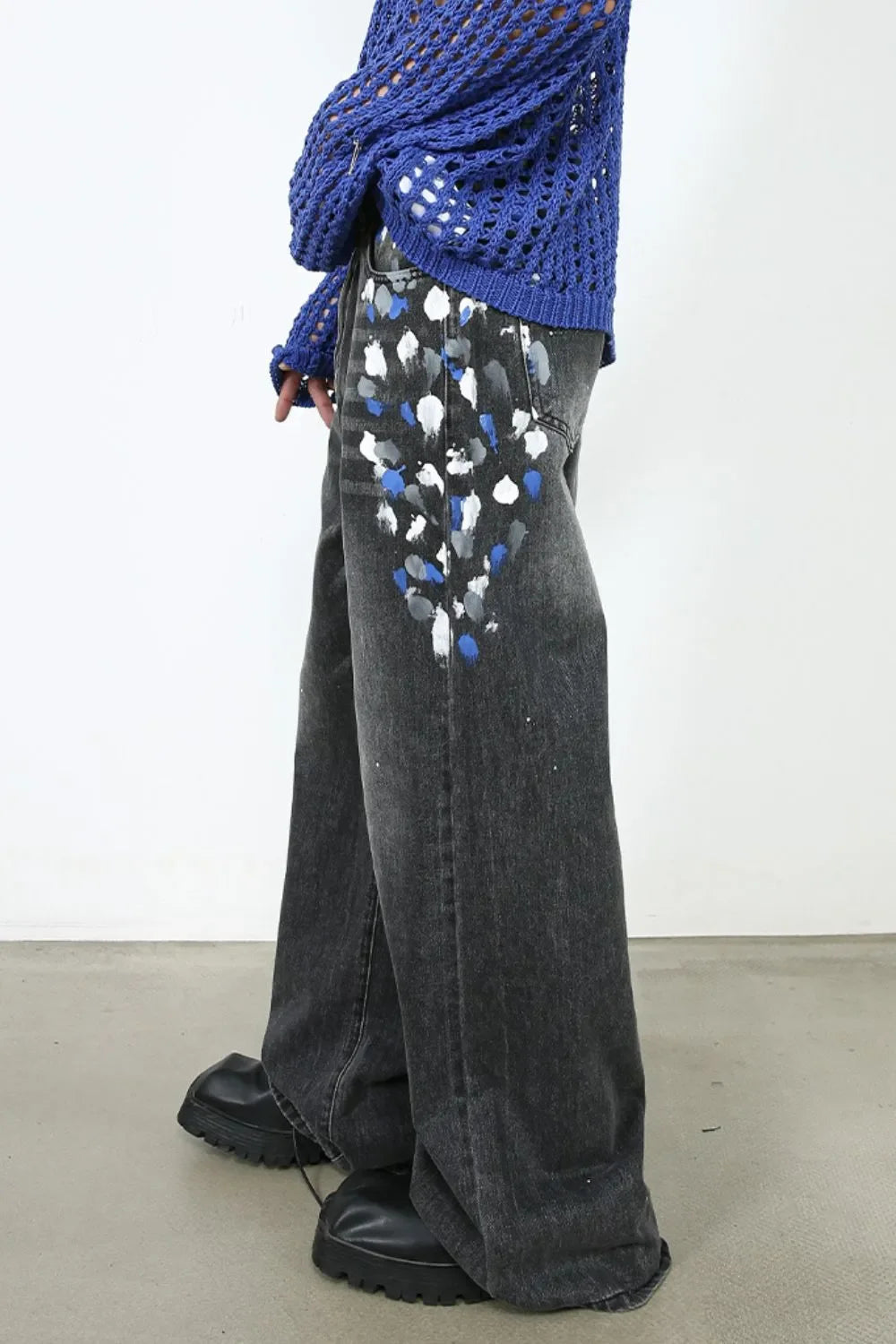 Men's Wide Leg Jeans - tif-shop24.de