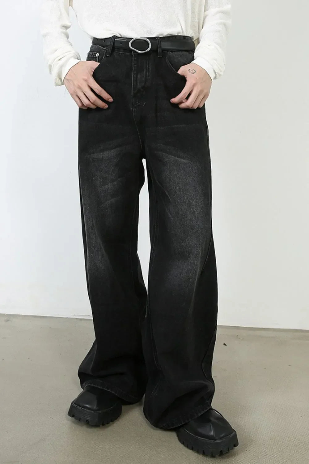 Men's Wide Leg Jeans - tif-shop24.de