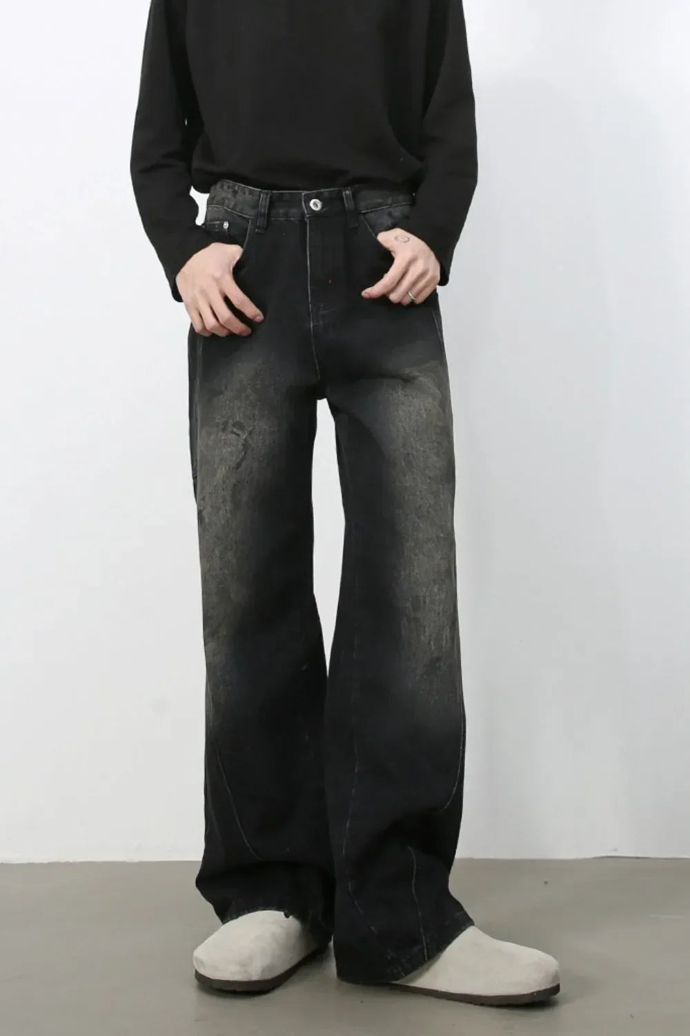 Men's Loose Fit Jeans - tif-shop24.de