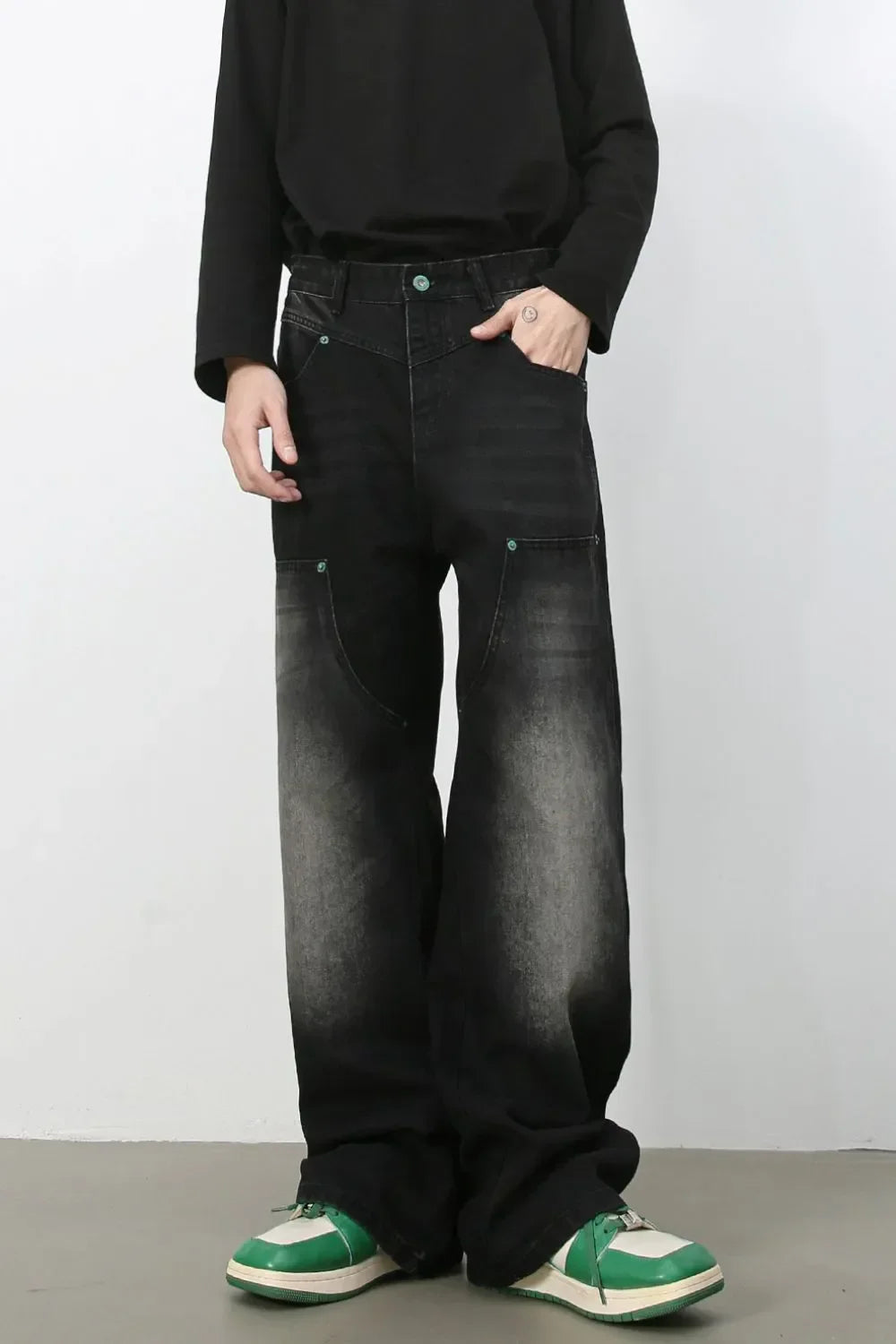 Men's Wide Leg Jeans - tif-shop24.de