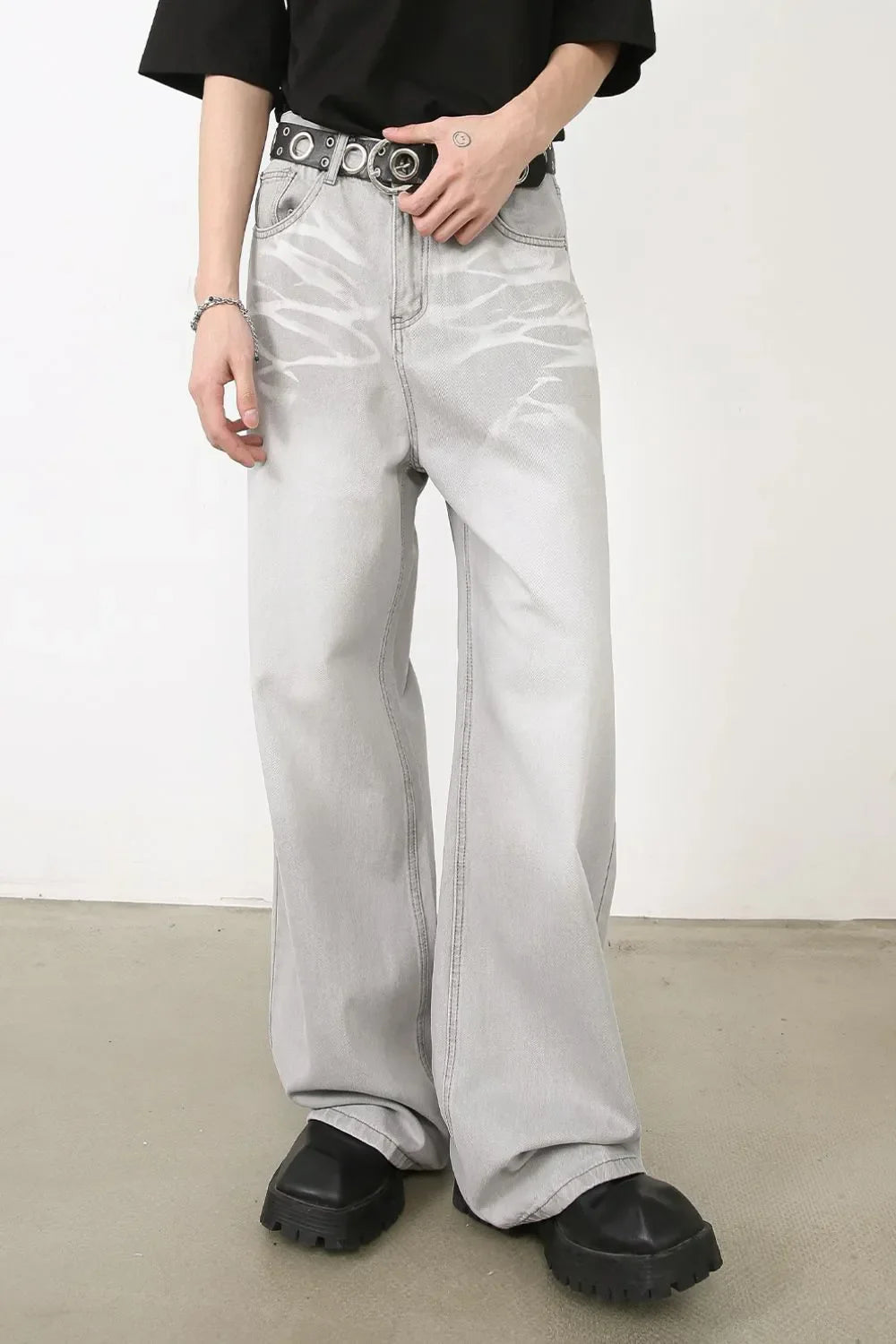 Men's Loose Fit Jeans - tif-shop24.de