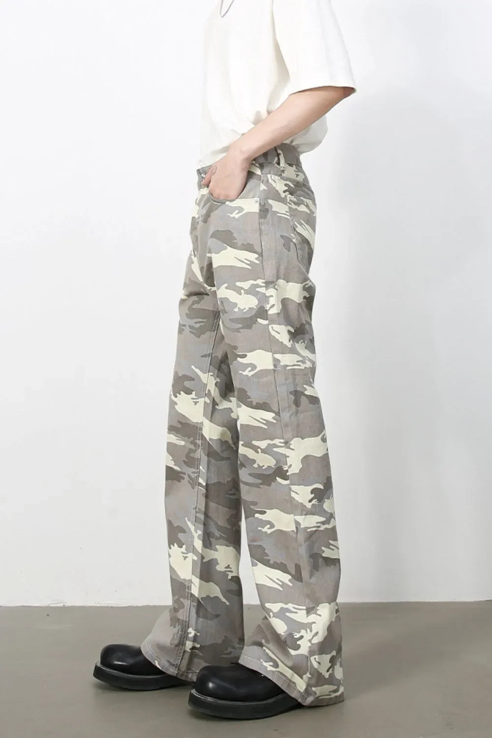 Men's Camouflage Jeans with Pockets - tif-shop24.de