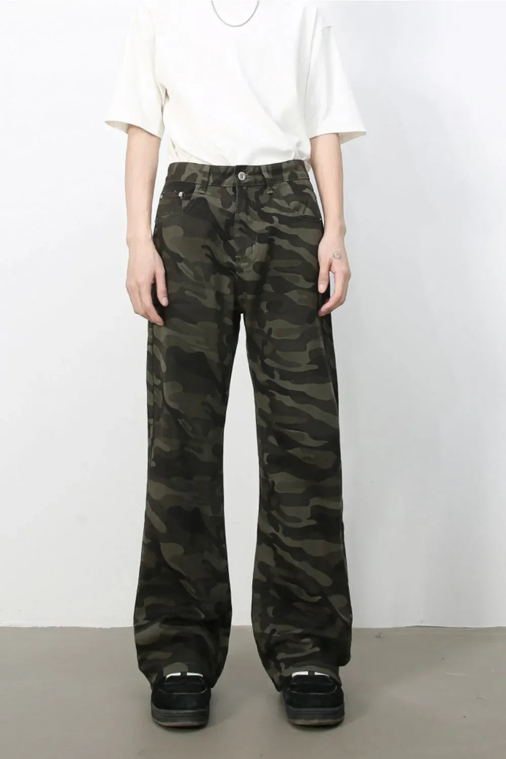 Men's Camouflage Jeans with Pockets - tif-shop24.de