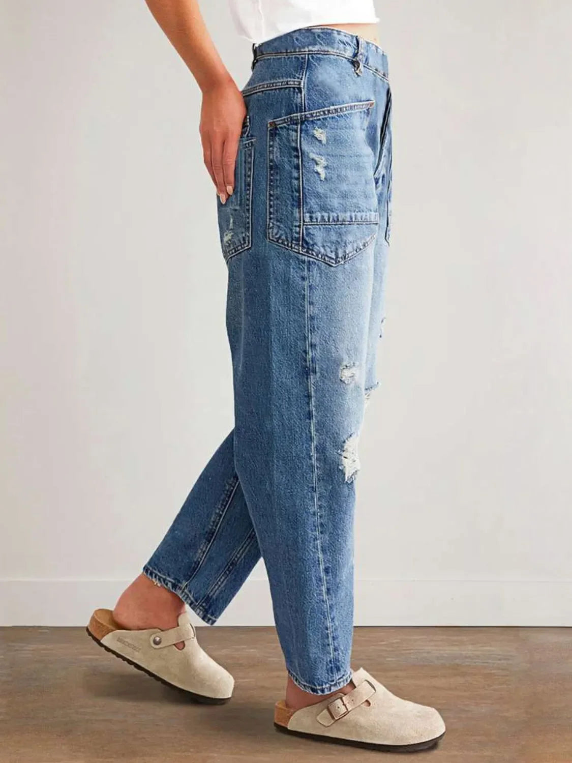 Distressed Jeans with Pockets - tif-shop24.de