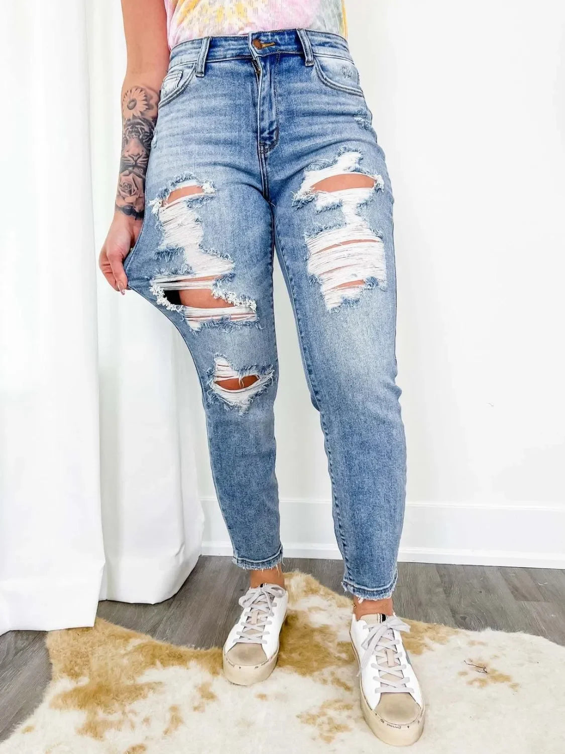 Distressed Skinny Jeans - tif-shop24.de