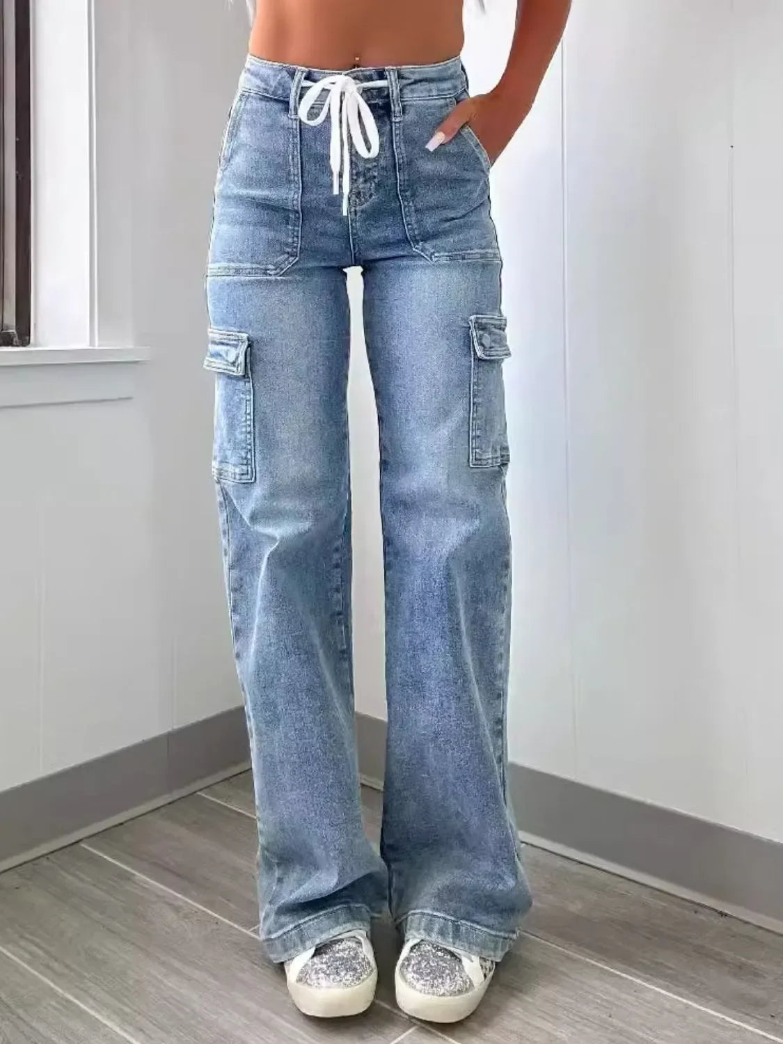 Washed Jeans with Pockets - tif-shop24.de