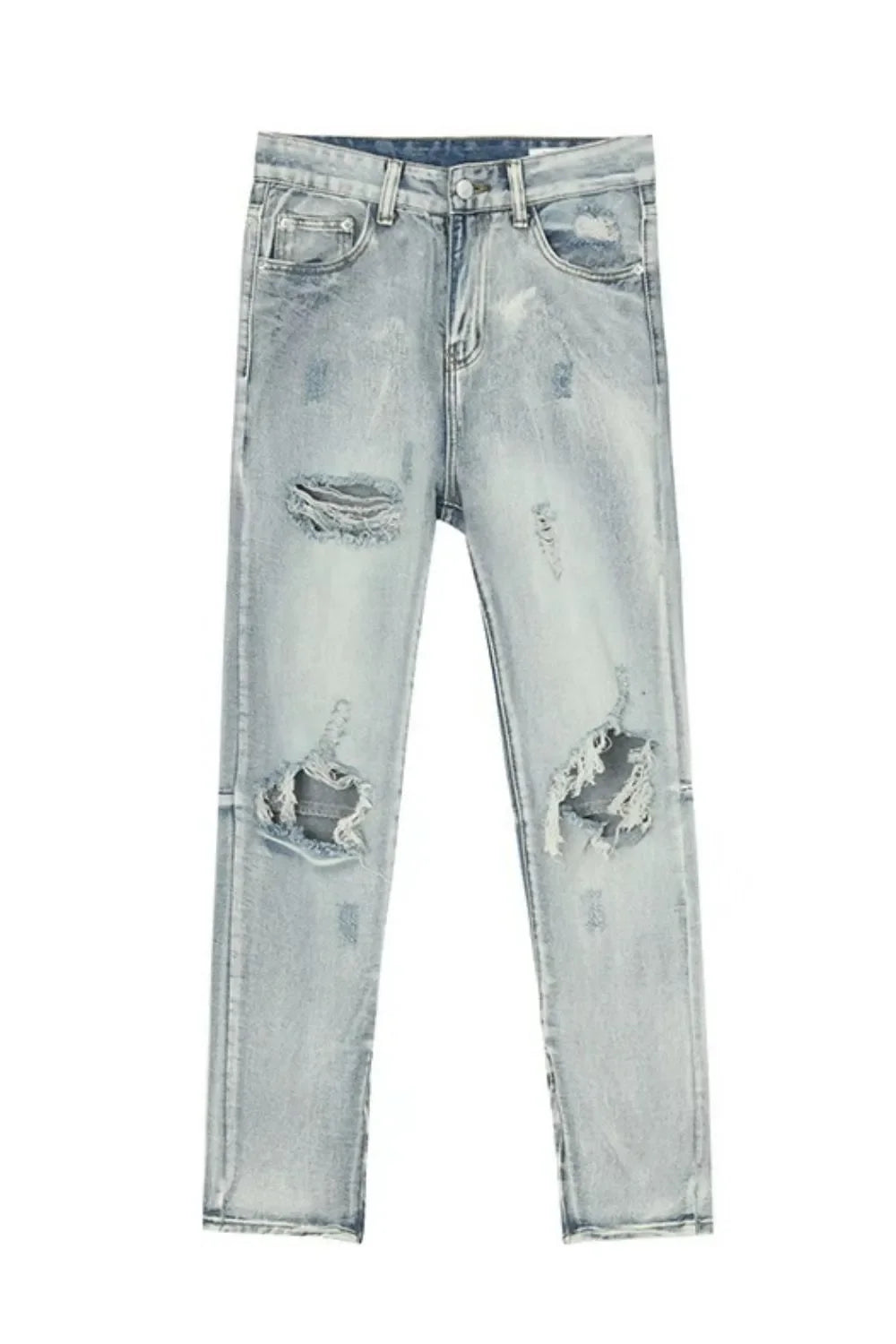Men's Distressed Slit Jeans - tif-shop24.de