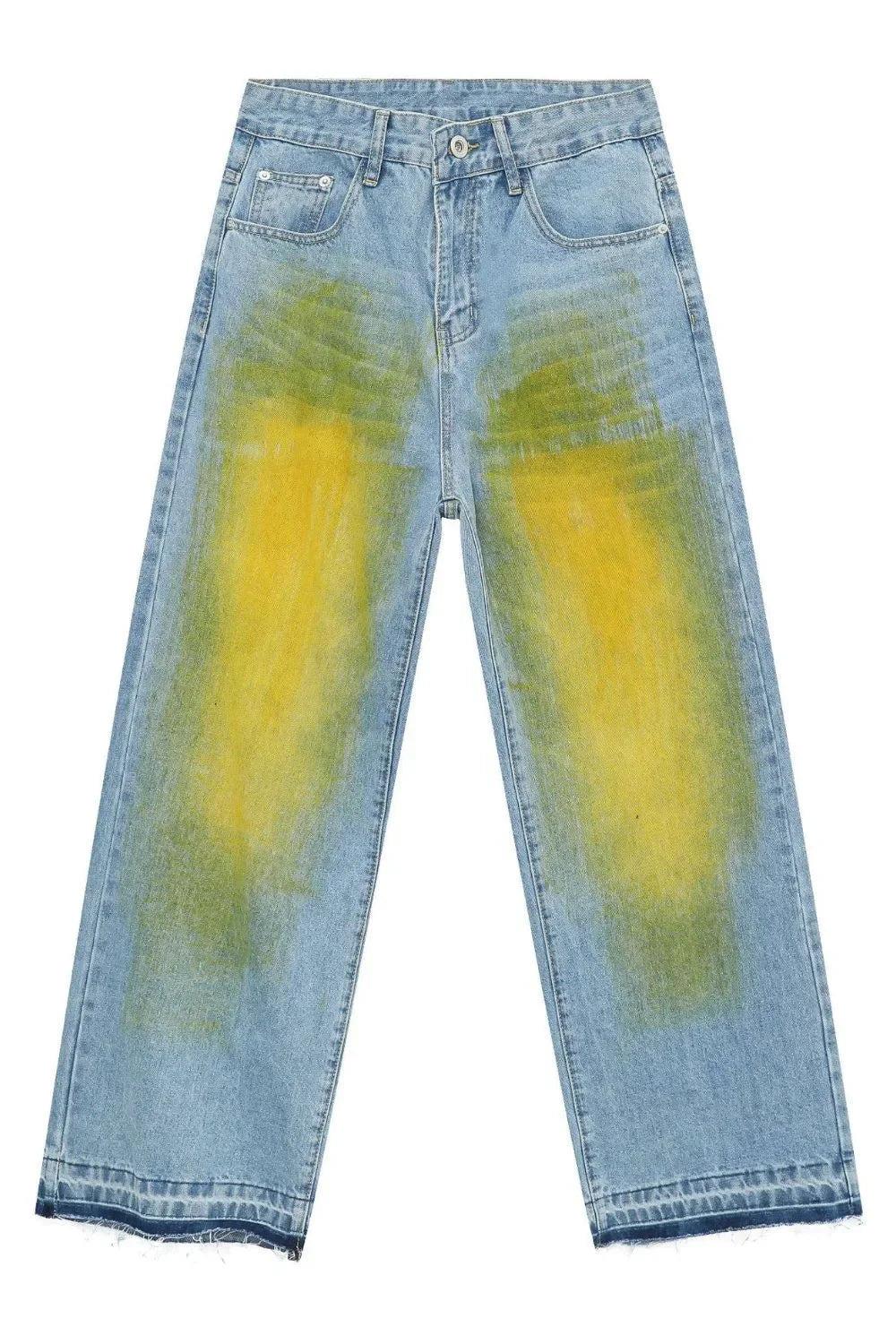 Men's Contrast Baggy Jeans - tif-shop24.de