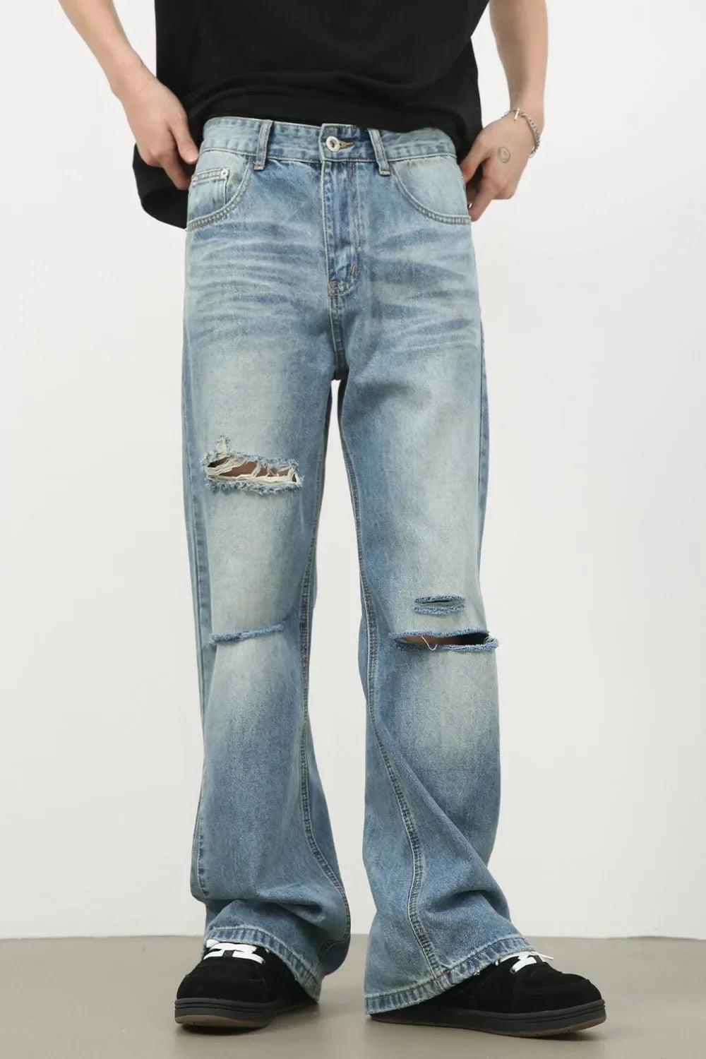 Men's Distressed Jeans - tif-shop24.de