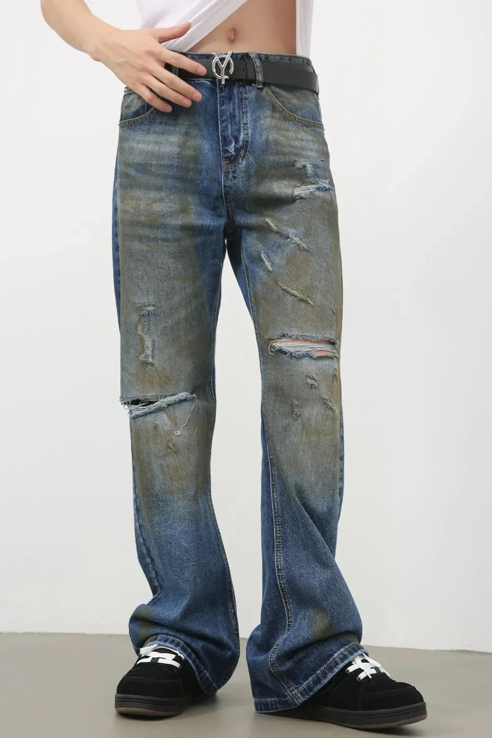Men's Distressed Jeans - tif-shop24.de