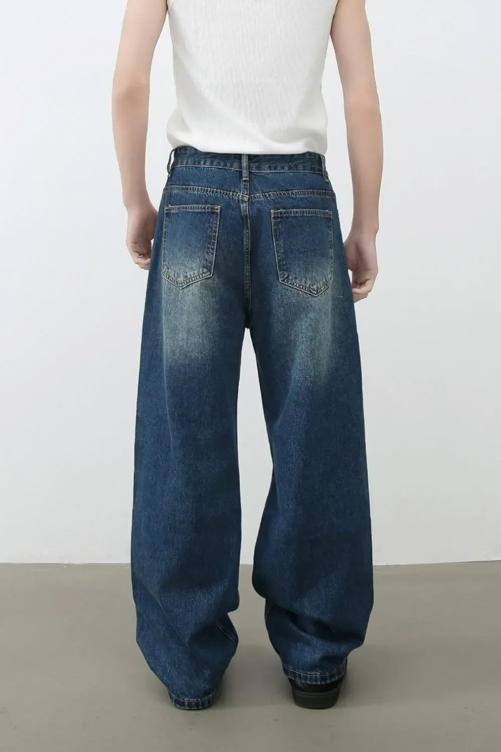 Men's Distressed Jeans with Pockets - tif-shop24.de