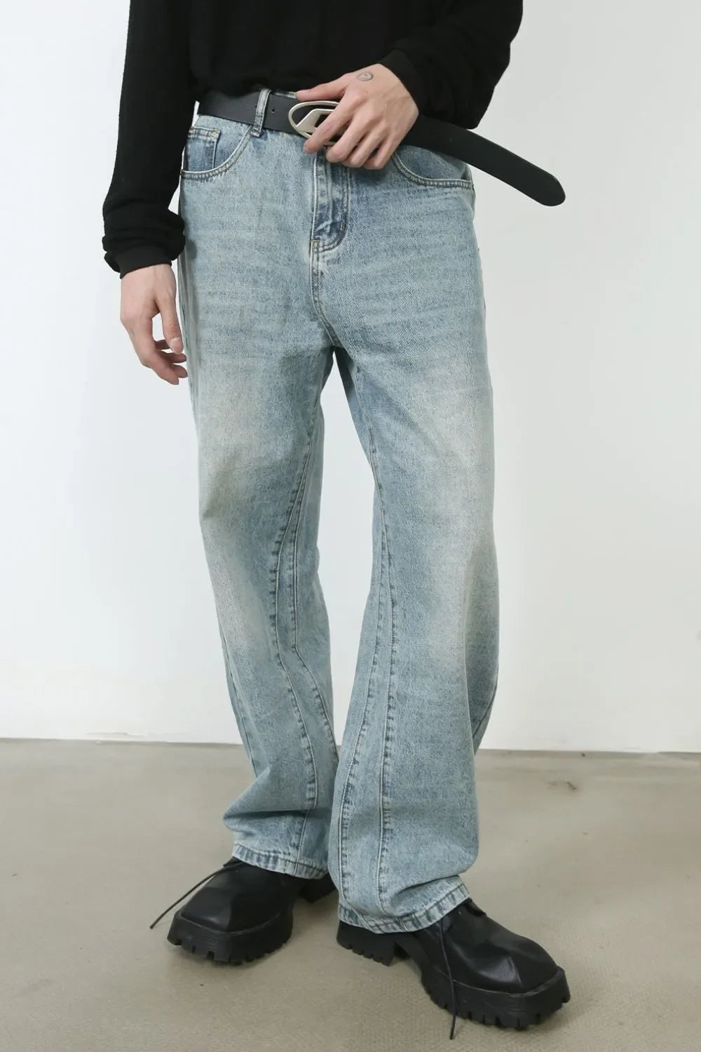 Men's Loose Fit Jeans - tif-shop24.de