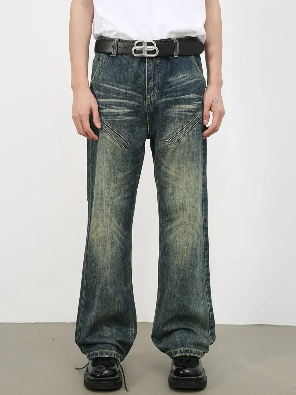 Men's Loose Fit Jeans - tif-shop24.de