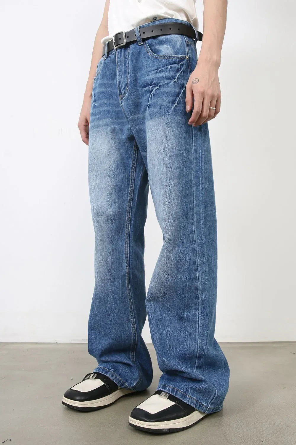 Men's Loose Fit Jeans - tif-shop24.de