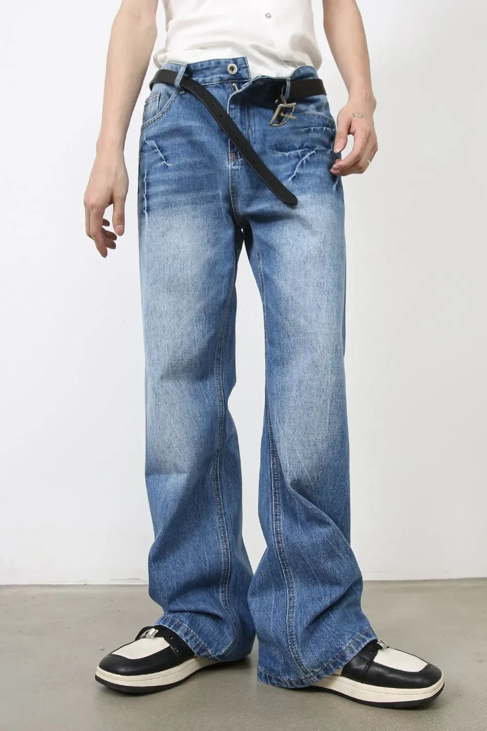 Men's Loose Fit Jeans - tif-shop24.de