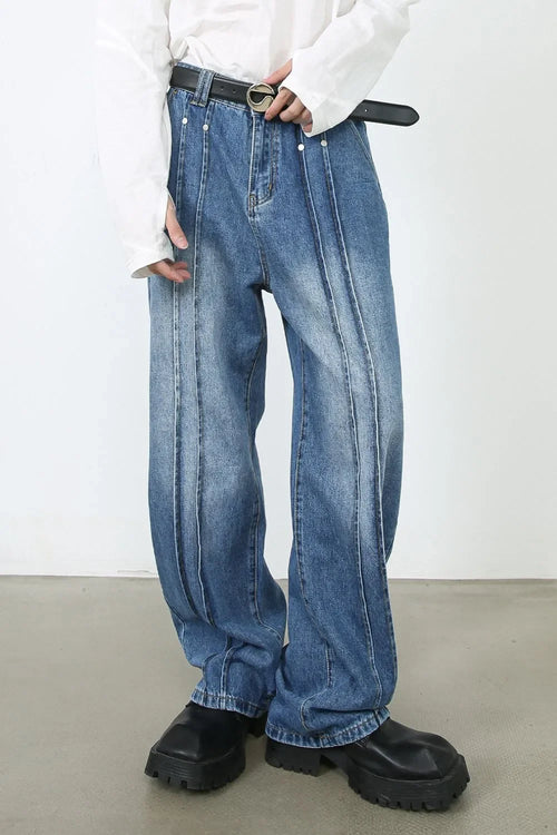 Men's Loose Fit Jeans - tif-shop24.de
