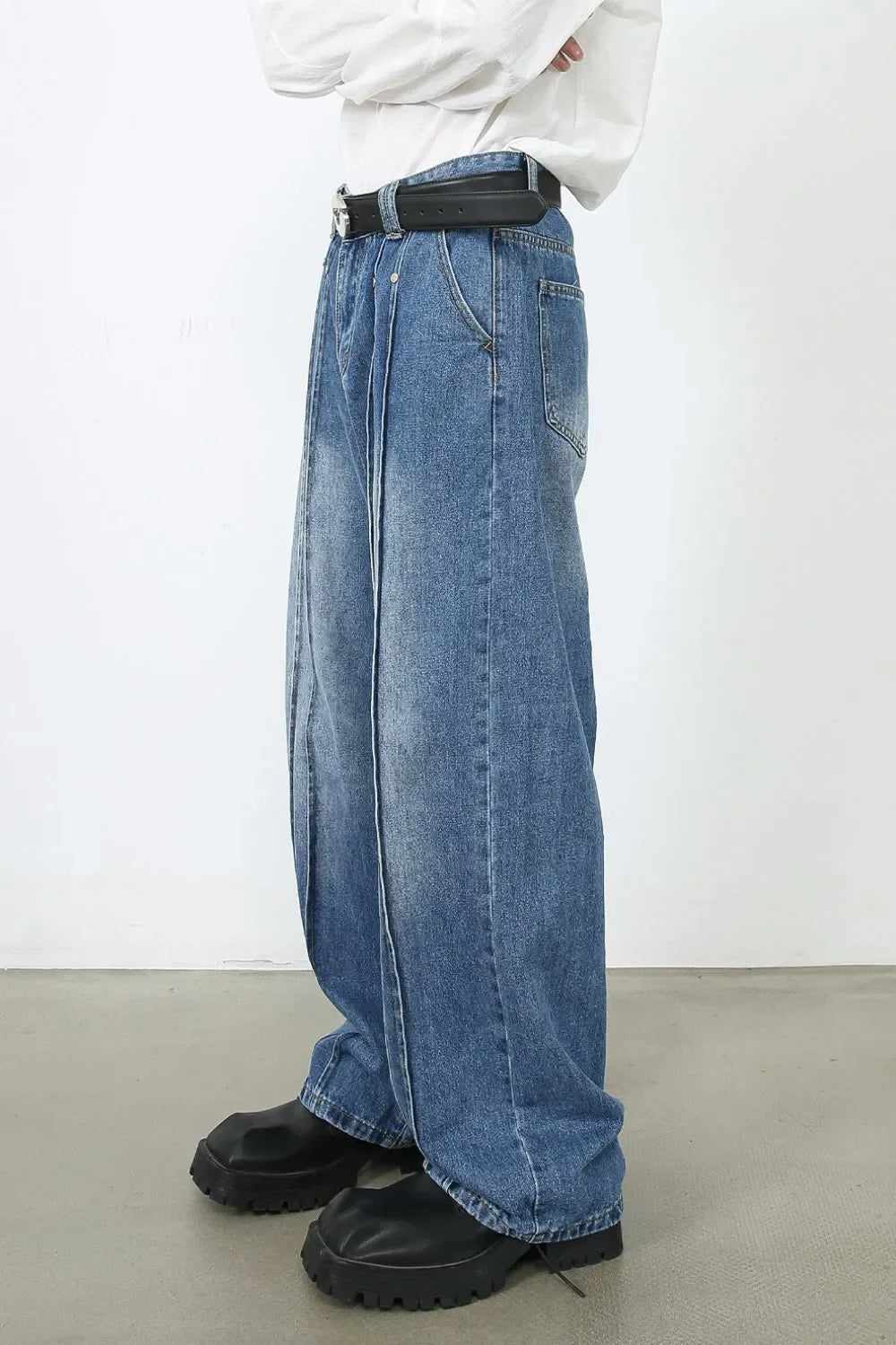 Men's Loose Fit Jeans - tif-shop24.de