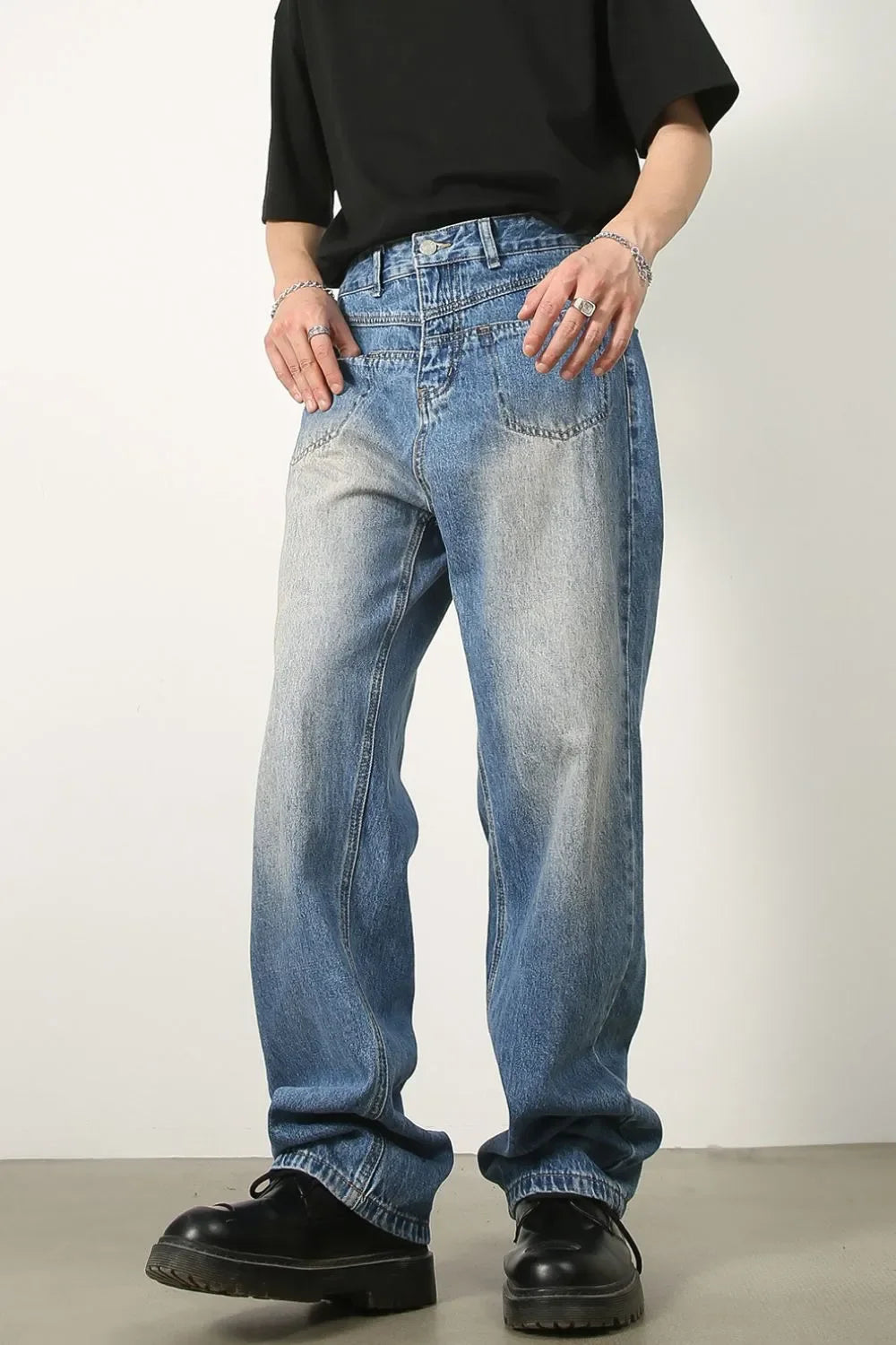 Men's Mid Rise Jeans - tif-shop24.de
