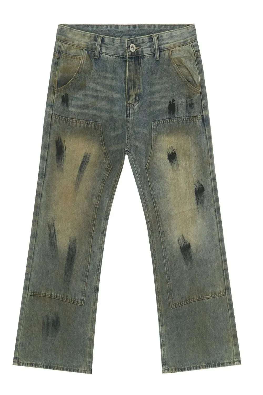 Men's Mid Rise Loose Fit Jeans - tif-shop24.de