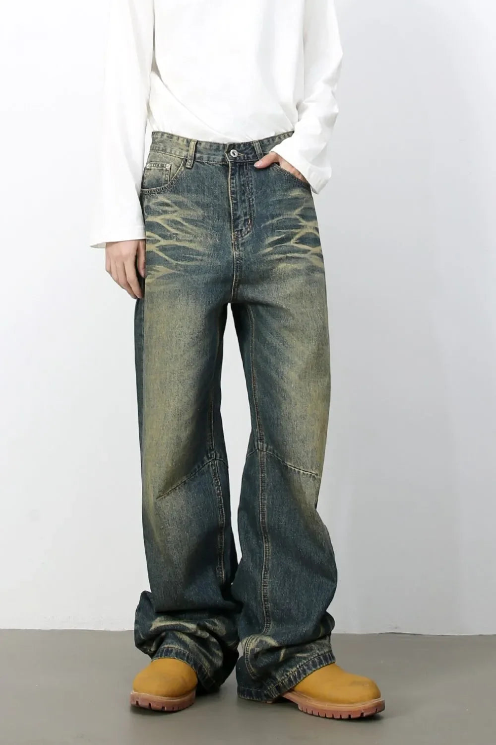 Men's Wide Leg Jeans - tif-shop24.de