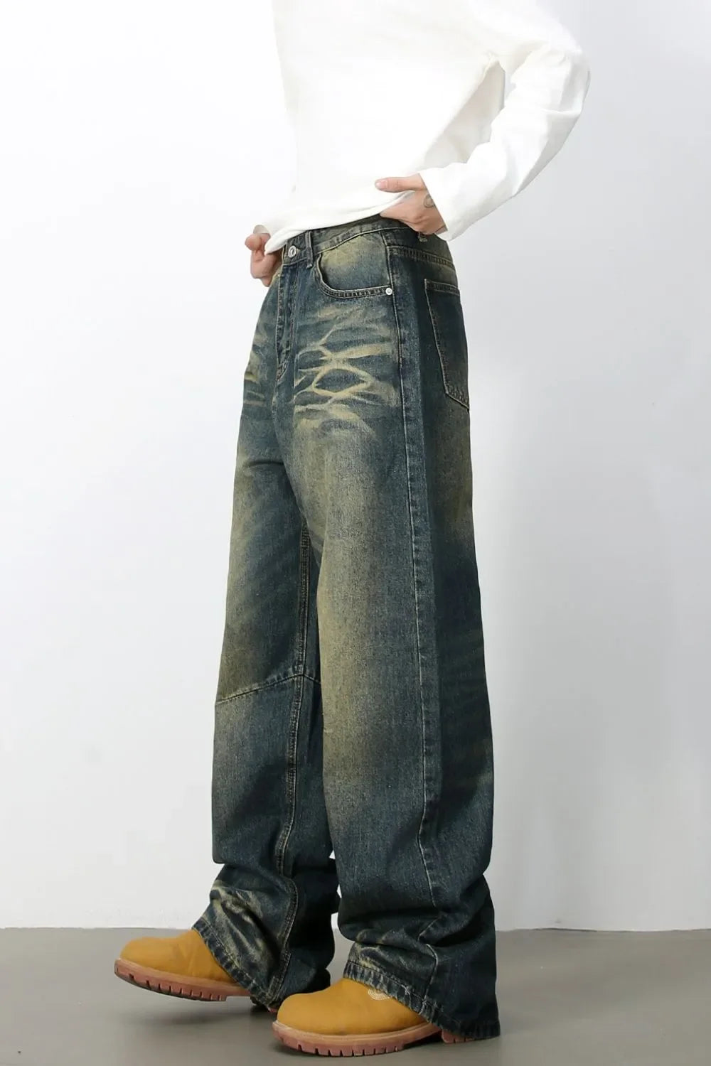 Men's Wide Leg Jeans - tif-shop24.de